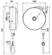 Immagine di Bilanciatori fune Dyneema® e calotta in alluminio, con blocco corsa