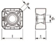 Immagine di Inserto per fresatura SNMX - SM