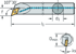 Picture of Boring bar – Screw clamping SDQCR-ISO-INNEN-RUND