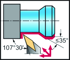 Picture of Turning tools – Screw clamping C6-SVHBR-45065-16