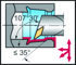 Picture of Boring bar – Screw clamping C4-SVQBL-13070-11