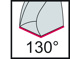 Picture of HSS-E twist drills, extra short A1148 • UFL • DIN 1897 • 3xD • Cylindrical shank • point angle 130°