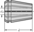 Picture of DIN 6499 ER collets C330 • metric