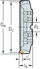 Picture of Heavy Duty Face Mill M3016 • Parallel bore DIN 138 transverse keyway • κ=60° • metric