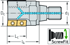 Billede af Igel-fræser F4038-T-AD0803