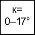 Picture of High-feed milling cutter M5008 • Conversion kit • κ=15° • metric