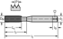 Billede af HSS-E maskingevindformere TC410-M-E0