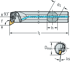 Picture of Boring bar – Rigid clamping A20T-DDUNR4