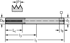 Picture of Solid carbide machine taps • Paradur HS • C = 2-3xTP (semi-bottom chamfer) • ≤3xD • M/6H • ~DIN 371 • neutral (straight) flute 0° • Suitable for blind hole • S