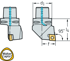 Picture of Turning tools – Screw clamping C6-SCLCR-45065-12