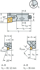 Billede af ISO-kortplatteholder SCFC-CA-ISO