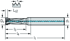 Picture of Orbital drill thread milling cutter TC645-M-A1D