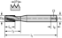 Picture of Solid carbide machine taps • Paradur N • C = 2-3xTP (semi-bottom chamfer) • ≤1,5xD • M/6H • ~DIN 371 • right hand flute 15° • Suitable for blind hole