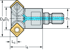 Picture of Chamfer milling cutters M4574 • Conversion kit • metric • κ=45°