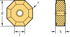 Picture of Negative octagonal ONHF ...-F67