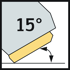 Picture of High-feed milling cutter M4002 • Conversion kit • κ=15° • metric