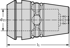 Picture of Synchronised quick-change ER collet AB735-ER • metric