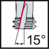 Picture of Solid carbide orbital thread mills TC630 • Supreme • UN60 • WB10TJ • ≤3xD • DIN 6535 HA shank • coolant exit style code: axial concentric exit