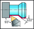 Picture of Shank tool – Wedge clamping MTJNR-ISO-AUSSEN