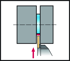 Picture of Grooving module – Radial grooving MSS...E... • metric • Right