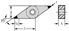 Picture of CBN – Negative rhombic 35° VNGA ...- • TM-2