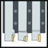 Picture of Shank tool 3° – Radial grooving G3051...-P • Grooving and parting off on high shoulders • Precision cooling • metric • Square shank