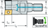 Picture of Shoulder milling cutters F4042R • ScrewFit • κ=90° • inch