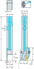 Picture of Shank tool – Radial grooving G1011...-P • Screw clamping • Precision cooling • metric