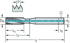 Picture of HSS-E machine taps • Paradur NH • C = 2-3xTP (semi-bottom chamfer) • ≤3,5xD • M/6H • DIN 371 • right hand flute 15° • Suitable for blind hole