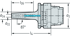 Picture of DIN 69893-1 A shrink-fit adaptor A560.H • metric • For tools with parallel shank in accordance with DIN 1835 (h6 or better)