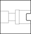 Picture of Intermediate element AA704 • Parallel bore DIN 138 transverse keyway • metric