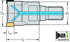 Picture of Shoulder milling cutters F5141 • ScrewFit • κ=90° • metric