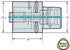 Picture of Extension C.-391.01 • metric • ISO 26623