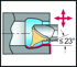 Picture of Boring bar – Copy turning system W1211 • Walter Turn • metric • Parallel shank with clamping surface