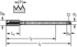 Picture of HSS-E machine taps • Prototex Xpert P • B = 3.5-5xTP (plug chamfer) • ≤3xD • M/6H • ~DIN 376 XL • Suitable for through hole