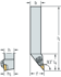 Picture of Shank tool – Rigid clamping DVJNR-ISO-AUSSEN-INCH