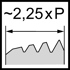 Picture of Dies • Protocut Inox • thread tolerance class 6g • threading chamfer type 2.25xP