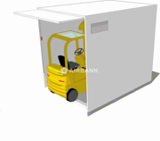 Picture of BOX PER RICOVERO CARRELLI ELEVATORI