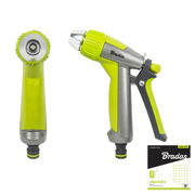 Immagine di Pistola in metallo con getto regolabile a 2 funzioni BRADAS - LIME LINE LE-5107