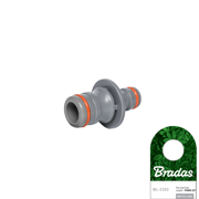 Immagine di Innesto doppio in plastica Power Jet Maxi BRADAS - WHITE LINE WL-2202