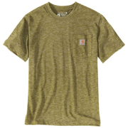 Immagine di T-Shirt Uomo Carhartt - 103296 colore TRUE OLIVE SNOW HEATHER G87 (OUTLET)