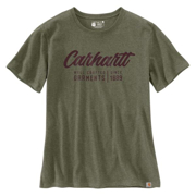 Immagine di T-Shirt Donna Carhartt - 105262 colore BASIL HEATHER G73 (fino ad esaurimento scorte)