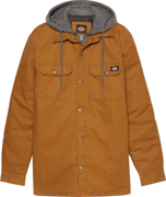 Immagine di Giacca Uomo con cappuccio Dickies - DK0A4XTI DUCK SHIRT JACKET colore BROWN BD0