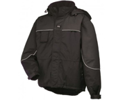 Immagine di Giacca uomo impermeabile e isolante con cappuccio HELLY HANSEN - 71311 EINBECK colore BLACK 990 (fine serie)