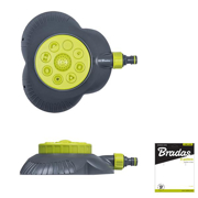 Immagine di Irrigatore statico 8 funzioni con struttura in plastica ABS BRADAS - LIME LINE LE-6202 (fine serie)