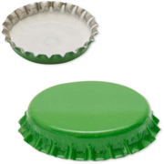 Immagine di Tappo corona diametro 29 mm per bottiglioni colore VERDE