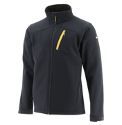 Immagine di Giacca softshell Uomo con zip intera CAT - 1310152 colore BLACK