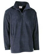 Immagine di Pile mezza zip 280 gr colore BLUE NAVY