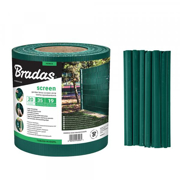 Picture of Striscia per recinzione in PVC (L 35 m x H 19 cm) BRADAS colore VERDE