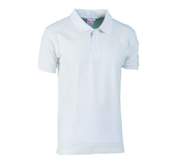 Immagine di Polo piquet 180 gr colore BIANCO (fino ad esaurimento scorte)